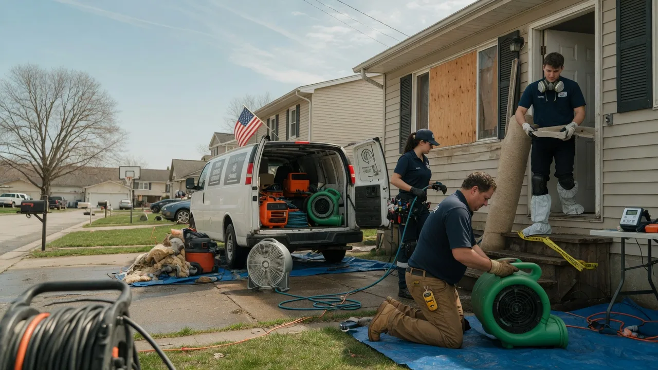 Water Damage Restoration in Starkville, MS near me